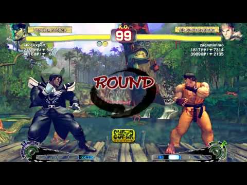SSF4 AE abo1 [M.Bison] vs zagammymo [Ryu]