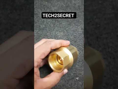 Brass Check Valve for Water Pipe Line | Check Valve to control Back Flow of Liquid | Check Valve