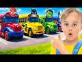 Kids Superheroes Training Day at School - Funny Adventures!