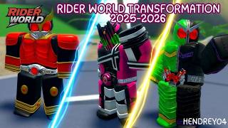 Download lagu All Rider World Transformations (2025-2026 Edition) | Rider World mp3
