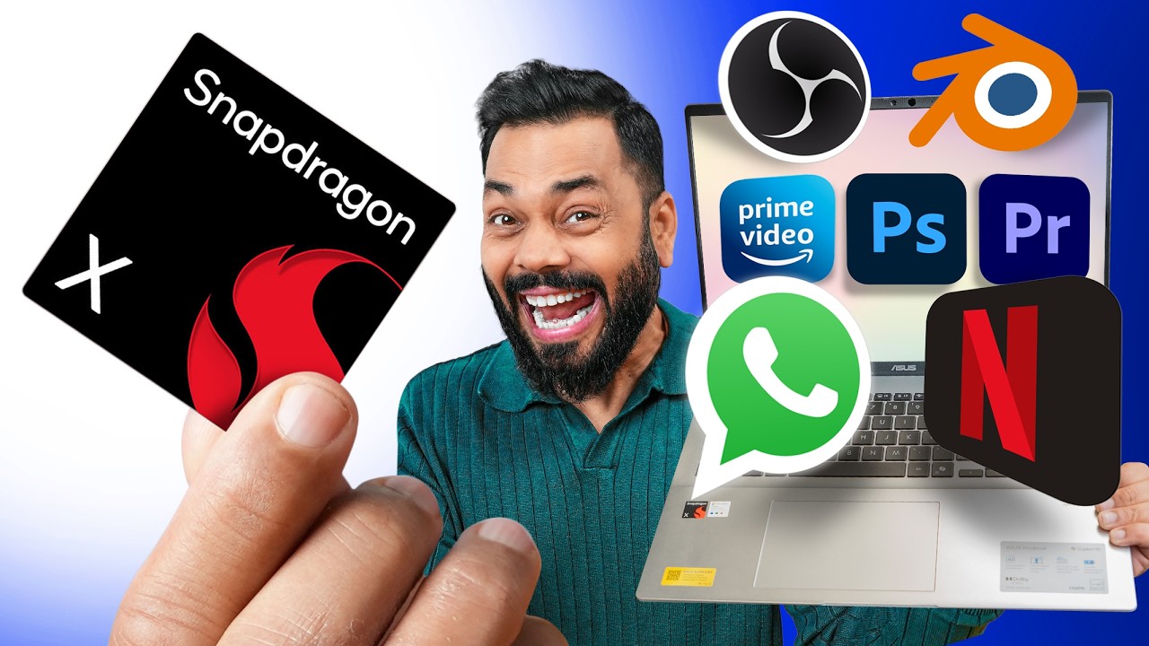Snapdragon X - Common Myths Busted!⚡️Best Laptop Under ₹65K?
