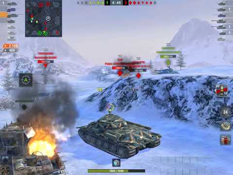 Wot Blitz - Object 252u 4611 dmg [ BOTond_BHBP ]