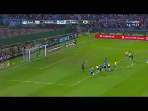 Uruguai 1x4 brasil Melhores Momentos Eliminatórias