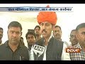 New sports minister Rajyavardhan Rathore welcomed by his staff