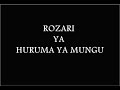 ROZARI YA HURUMA YA MUNGU