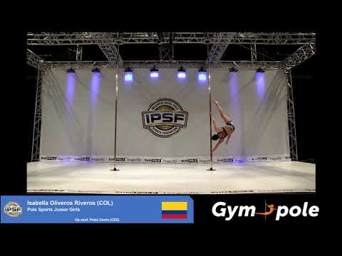 WPSC19 - Pole Sports - Junior Girls - Isabella Oliveros Riveros - Colombia