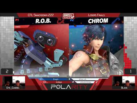 CFL Smackdown Ultumate 222 - Epic_Gabriel (R.O.B.) vs Blank (Chrom, Snake) - Losers Finals