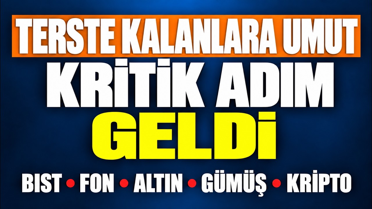FONLARDA ÖDEME ADIMI! Borsa, Altın, Gümüş ve Kriptoda Yeni Umut