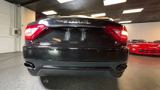 2013 Maserati GranTurismo Sport Convertible Cold Start