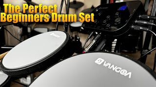 Video thumbnail for Vangoa Electric Drum Set REVIEW by Keithron Powell