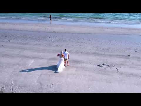 Keysha & Cory Beach Wedding