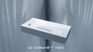 Video 0 of Product LG CineBeam 4K UHD Projectors (HU85LA Laser & HU70LA LED)