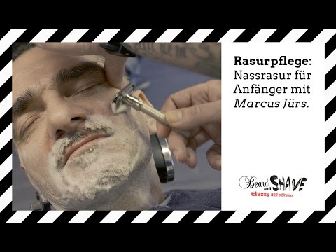 Rasurpflege: Die Nassrasur für Anfänger mit dem Rasierhobel - Marcus Jürs