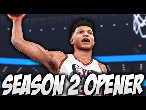 NBA 2K16 Philadelphia 76ers MyLEAGUE Ep.7 - FULTZ GOES NUTS IN OPENER!