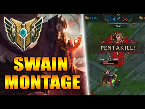 SWAIN PENTAKILL - Swain Montage Season 8 #03 | League of Legends