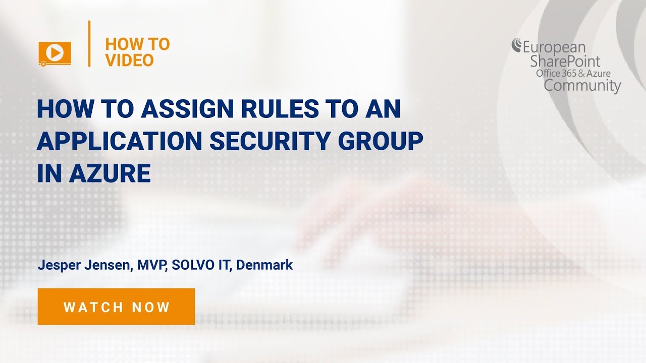 How to Assign Rules to an Application Security Group in Azure How to Assign Rules to an Application Security Group in Azure