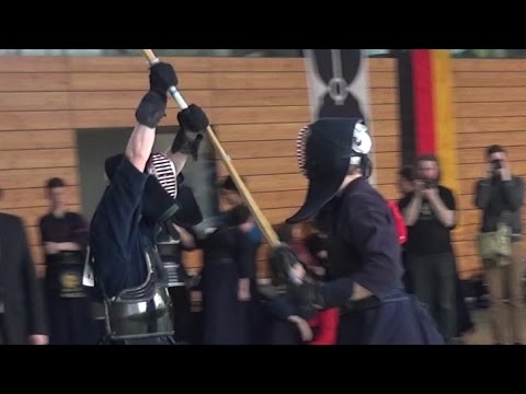 Kendo Deutscher Jugendcup 2017 - 18 bis 21 Jahre - Jentzsch vs Heinrichs