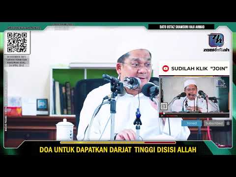 TAZKIRAH : Doa Dan Amalan Penebus Dosa - Ustaz Shamsuri Ahmad