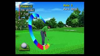 Pebble Beach Golf Links (Saturn) with Craig Stadler [Full 18 Hole Playthrough] +24 Par