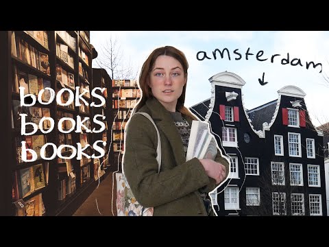 come book shopping with me in Amsterdam 📖 + book haul