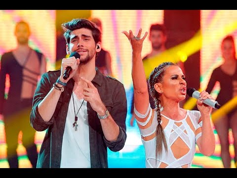 Vicky Larraz imita a Jennifer Lopez y Álvaro Soler en 'Tu cara me suena'