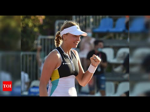 Anett Kontaveit and Fiona Ferro to meet in Palermo Open final  Tennis News  Times of India 2020 08 0