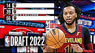 Cleveland Cavaliers Full 2022 NBA Mock Draft [14th, 39th, 56th] Darius Garland | Evan Mobley