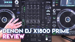 Video thumbnail for Denon DJ X1800 Prime Club Mixer Review by Digital DJ Tips