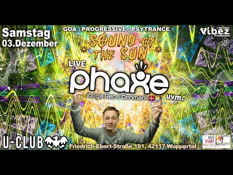 DROPKICK @U-Club "Sound of the sun" CLOSING SET 03.12.22 (only Mic/4K)