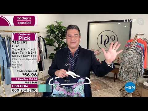 HSN | DG2 by Diane Gilman Fashions 02.12.2022 - 10 PM