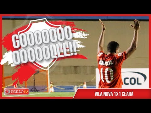 VILA NOVA 1X1 CEARÁ - GOLS