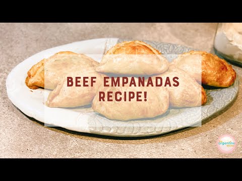 Beef empanadas recipe!