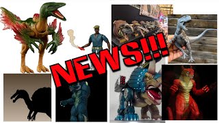 NEWS!!! New Mattel Hammond Collection Revealed!!! Accurate Smart Series Spinosaurus coming? & more!