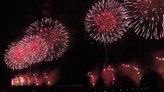 長岡花火2019 1日目 復興祈願花火フェニックス Nagaoka Fireworks 2019 Day 1 Reconstruction Prayer Fireworks Phoenix