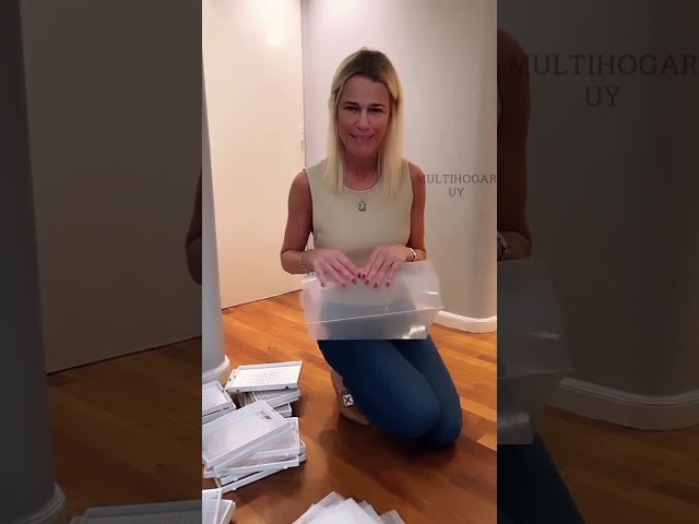 Vídeo relacionado con BELLE VOUS Caja Almacenamiento Plastico Azul 3 Niveles - Ranuras de Compartimentos Ajustables - Caja Organizadora Plastico Transparente - Máximo 30 Compartimentos - Guardar Juguetes Joyas, Cuentas