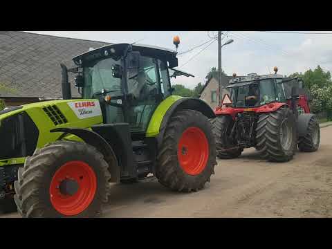 Massey Ferguson 6840 kontra Claas 610