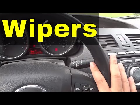 How To Use Windshield Wipers In A Car-Driving Tutorial