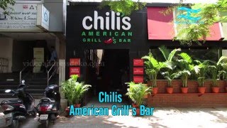 Chilis American Grills Bar Indira Nagar  Video Route