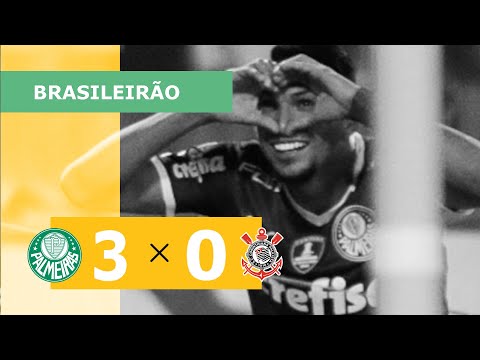 Palmeiras 3 x 0 Corinthians - Gols - 23/04 - Campeonato Brasileiro 2022