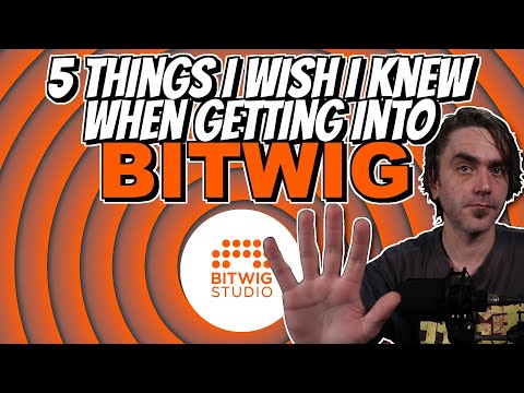 5 Things I WISH I Knew When First Getting Into Bitwig