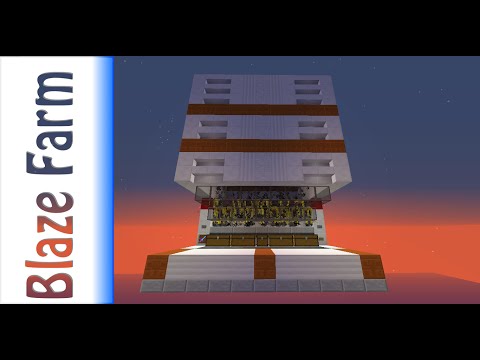 Blaze farm tutorial : Interesting concept | Minecraft 1.8+ | +Uma