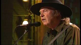 Neil Young ~ No Wonder + When God Made Me ~ live Conan