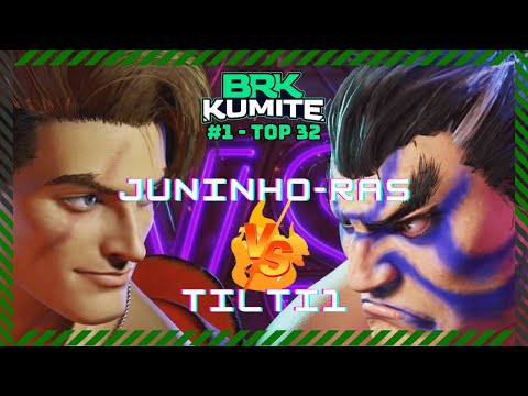 SF6 👊 Juninho-Ras (Luke) vs Tilt1 (E. Honda) 👊 BR Kumite #1 Street Fighter 6 - Top 32