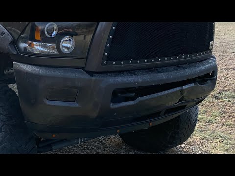 Replaced My Damaged Bumper & Valance 2016 Ram 2500 6.7 Cummins