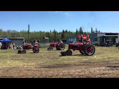 Tractor Barrel Race Canada Day