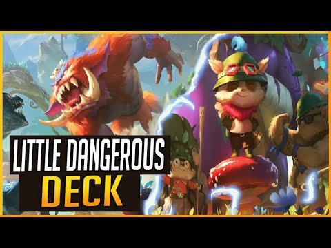 NEW GNAR & TEEMO PUFFCAPS COMBO! Little Dangerous Deck - Legends of Runeterra 3.2