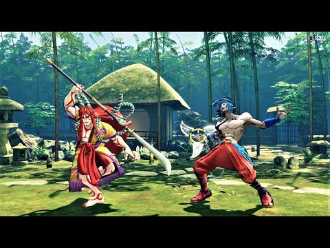 Senryo Kyoshiro vs Basara (Hardest AI) - Samurai Shodown