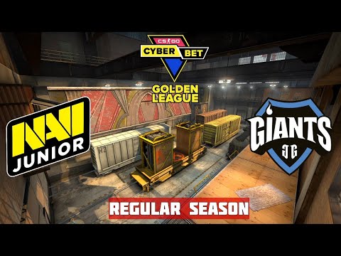 NAVI JUNIOR vs GIANTS GAMING. MAP-3 TRAIN. CYBER.BET GOLDEN LEAGUE 2020