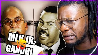 Gandhi vs Martin Luther King Jr. Epic Rap Battles of History (REACTION)