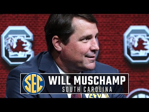 What South Carolina's Will Muschamp said at SEC Media Days 2019